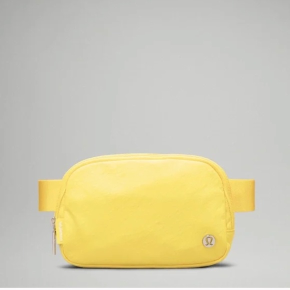 lululemon athletica Handbags - NWT LULULEMON BELT BAG UTILITY YELLOW 1L
